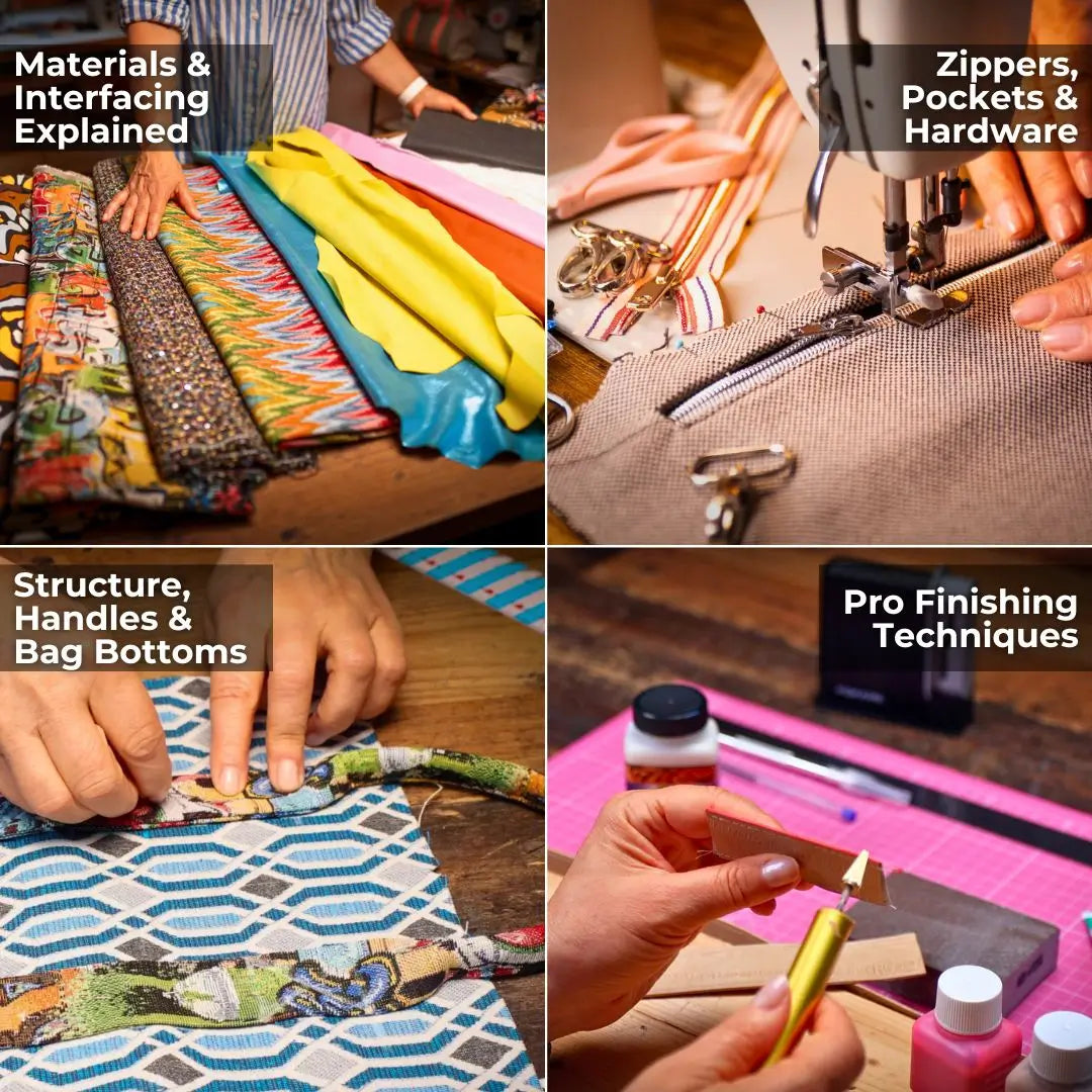 Bag Sewing Fundamentals - Course - Offer
